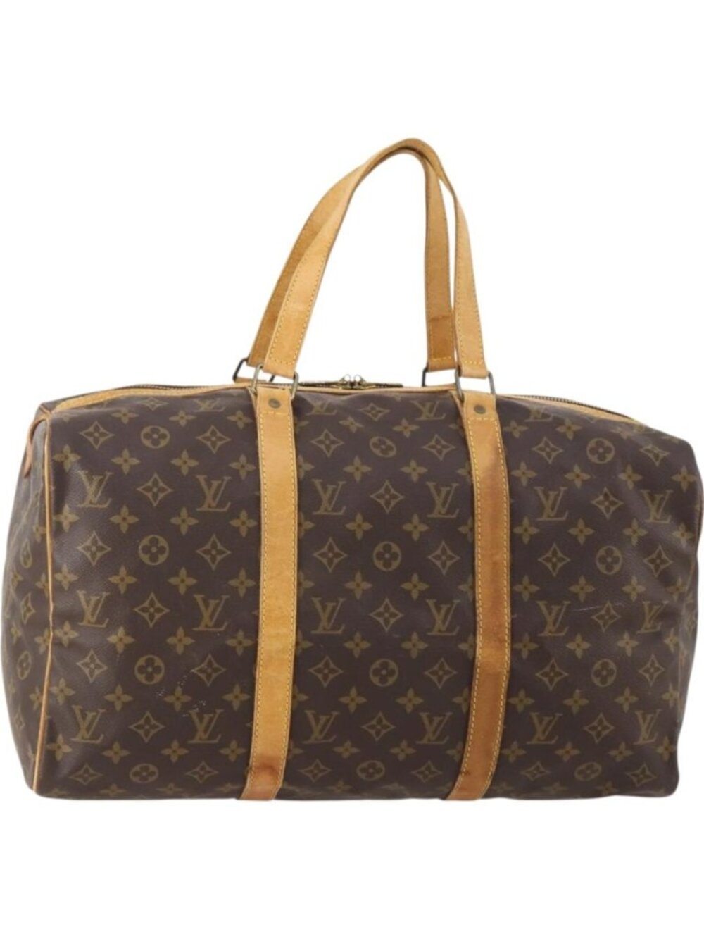 LOUIS VUITTON Monogram Sac Souple 45 Boston Bag M41624